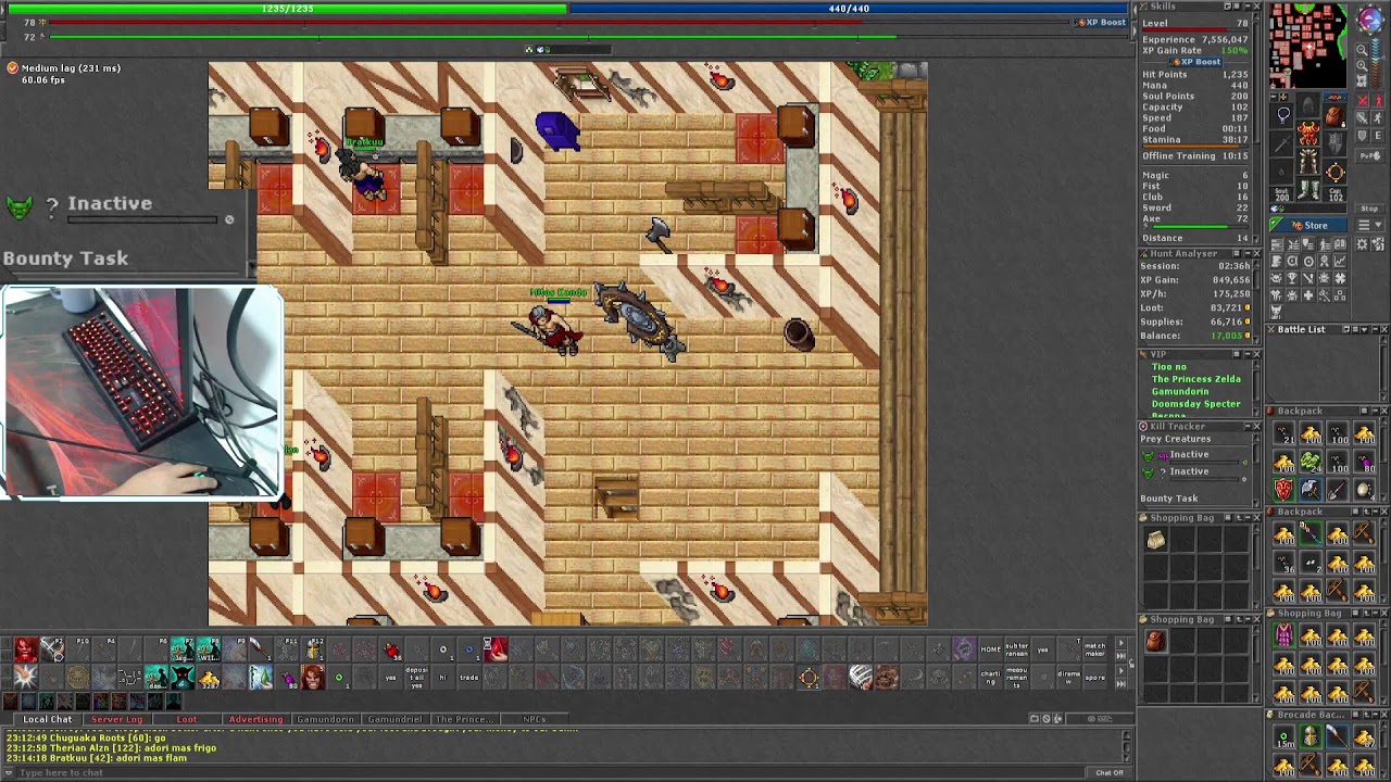 [EN/ES] KANDA DIA 11 - EK 73. 18 horas para lvl 80 wn no llego