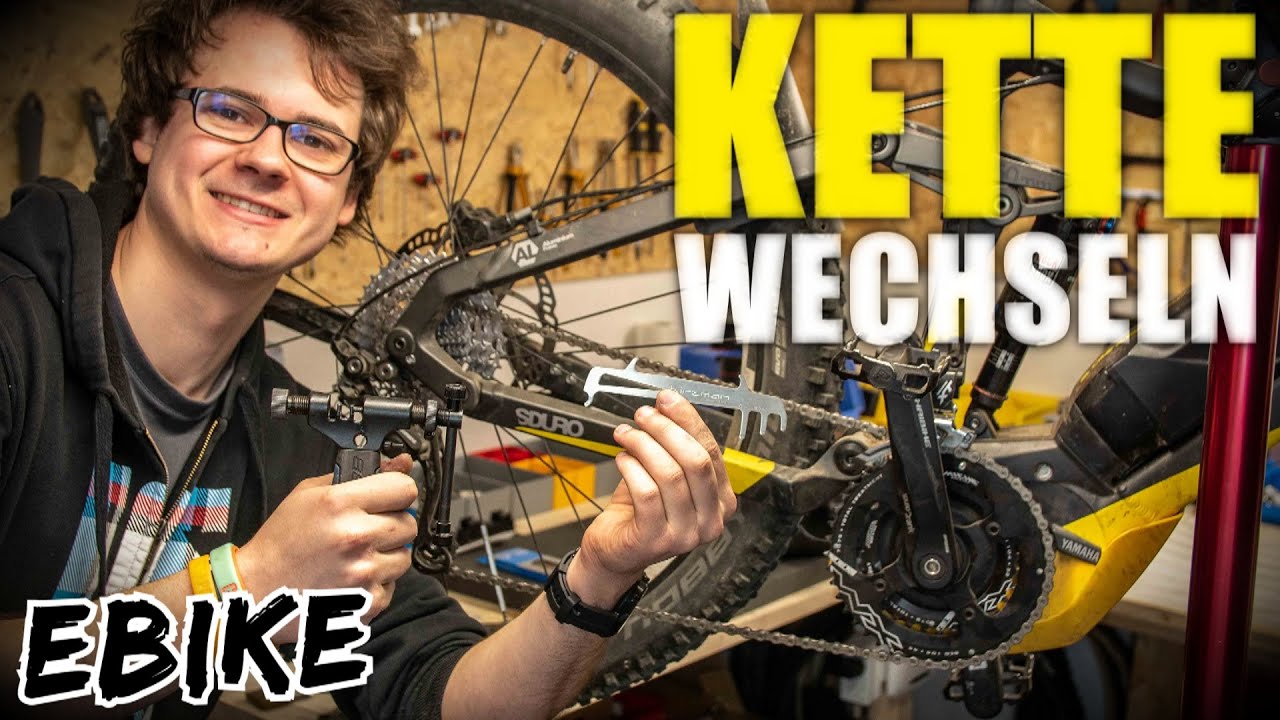 Fahrradkette tauschen/wechseln und Kettenlänge ermitteln