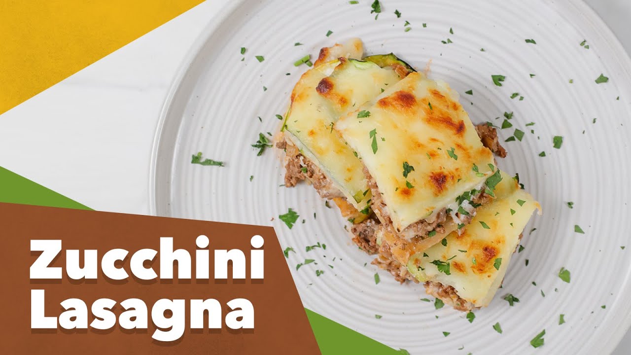 Keto Zucchini Lasagna Recipe