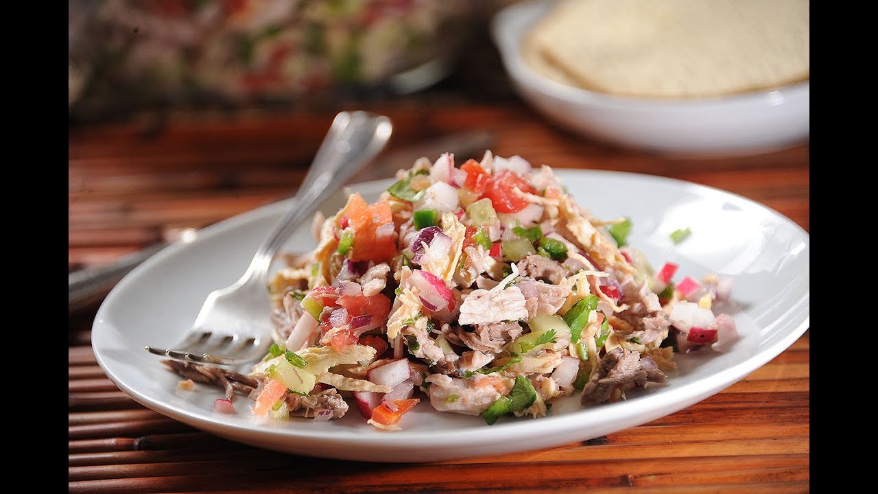 Mixed meat salad
