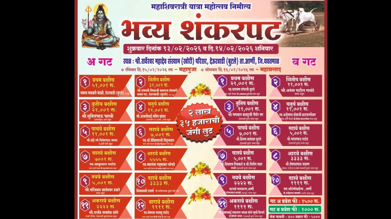 deurwadi shankarpat live 2026