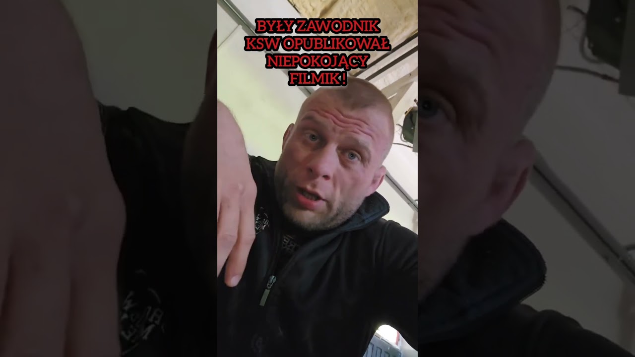 SZOKUJĄCE NAGRANIE BYŁEGO ZAWODNIKA KSW ! O CO CHODZI ? #ksw #szuli #szulakowski #mma #fame #polska