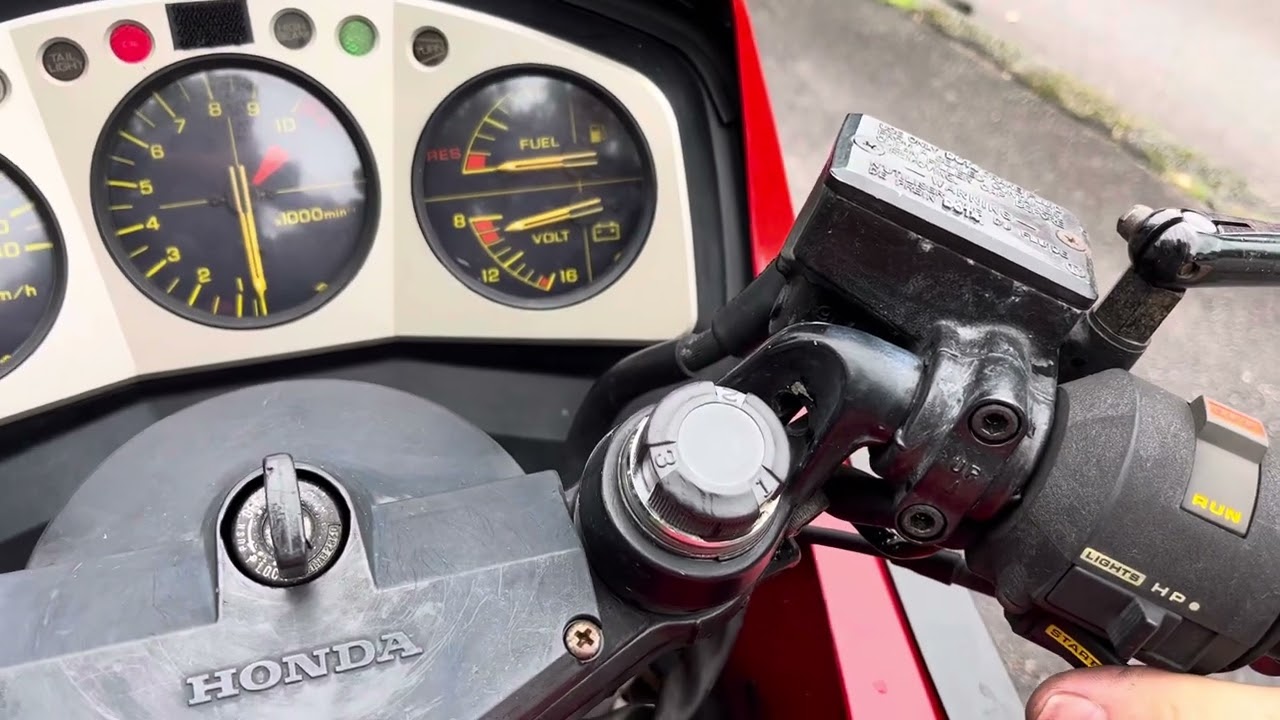 Honda CBX 750F RC17 high mileage 80&rsquo;s girl but still in great shape