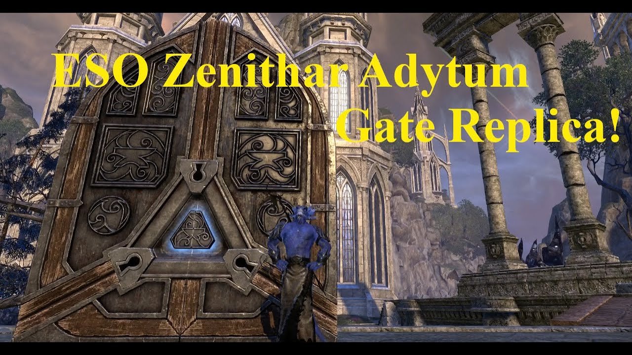 ESO Zenithar Adytum Gate Farm