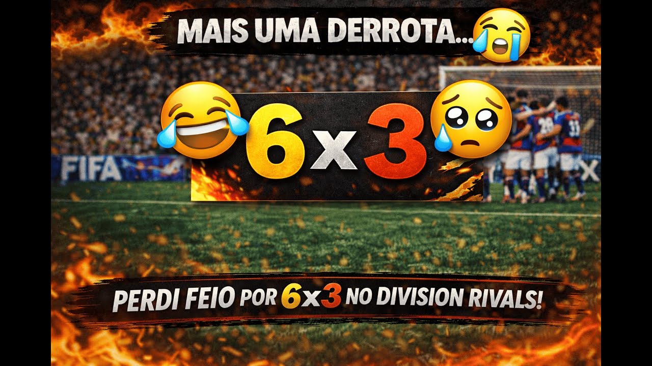 Tem sido difícil no Division Rivals: nova derrota por 6x3