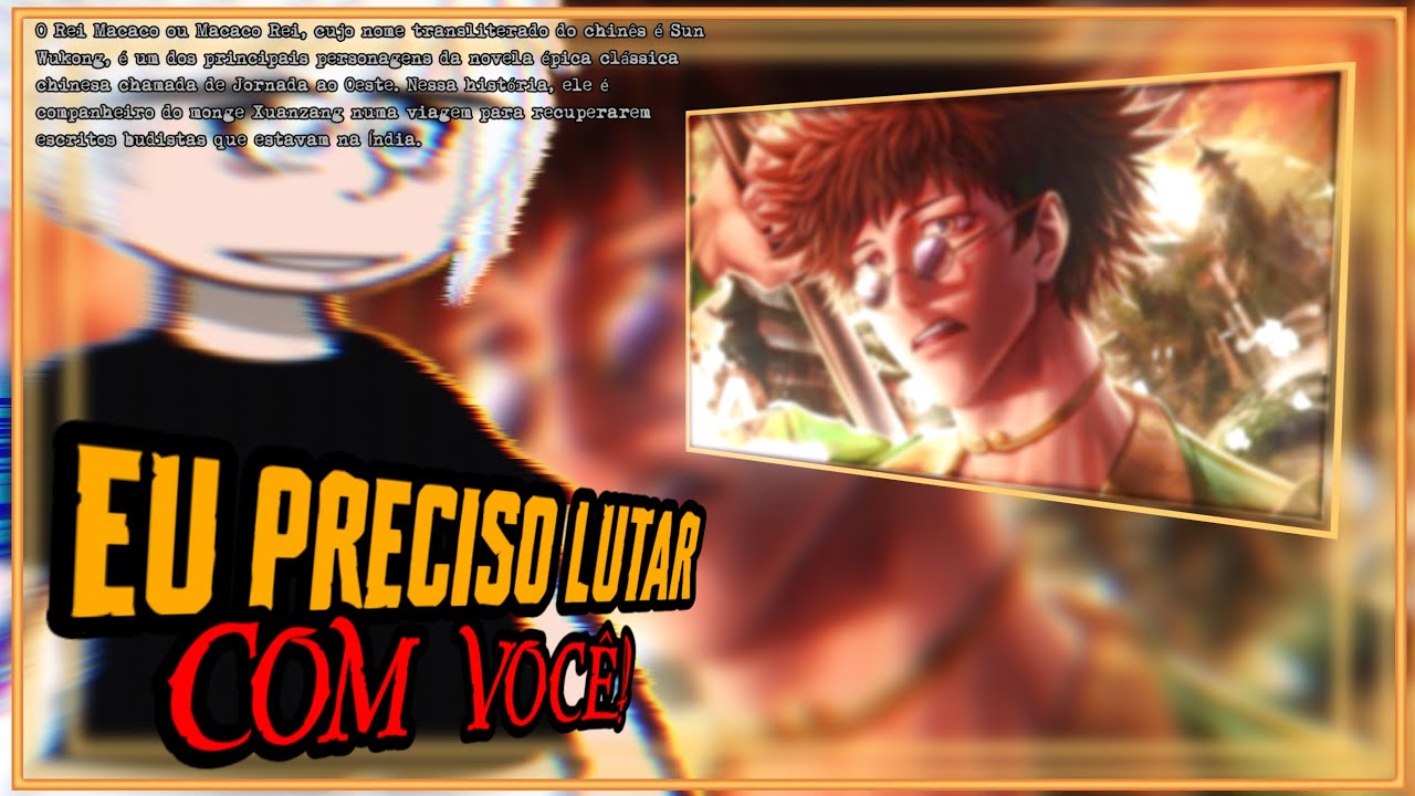 🦸🏻‍♀️🐒•|Jujutsu Kaisen reagindo ao rap 