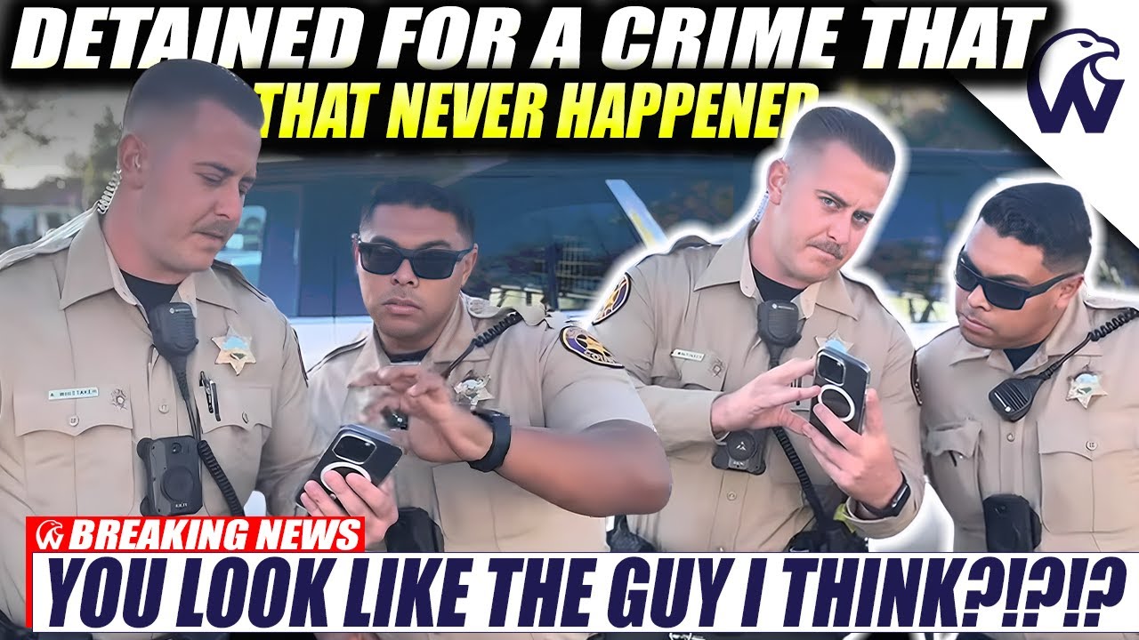 I Was Detained For A Crime That Cops Weren't Sure Was Ever Committed
