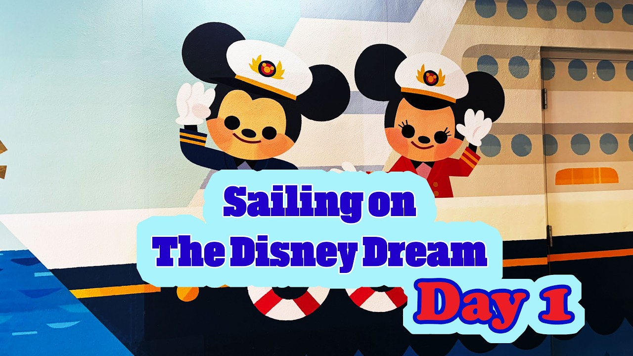 🚢 Disney Dream FIRST NIGHT!!! Sail Away Party + Golden Mickeys Show | Disney Cruise 2026 Vlog