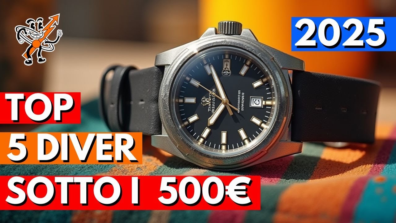 TOP 5 DIVER SOTTO I 500&euro;!!