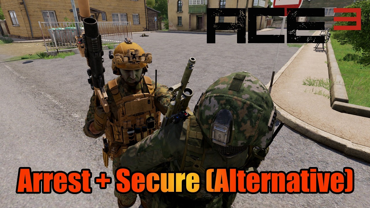 [ACE] Task about Arresting HVT (Alternative) - Arma 3 3den Editor Tutorial