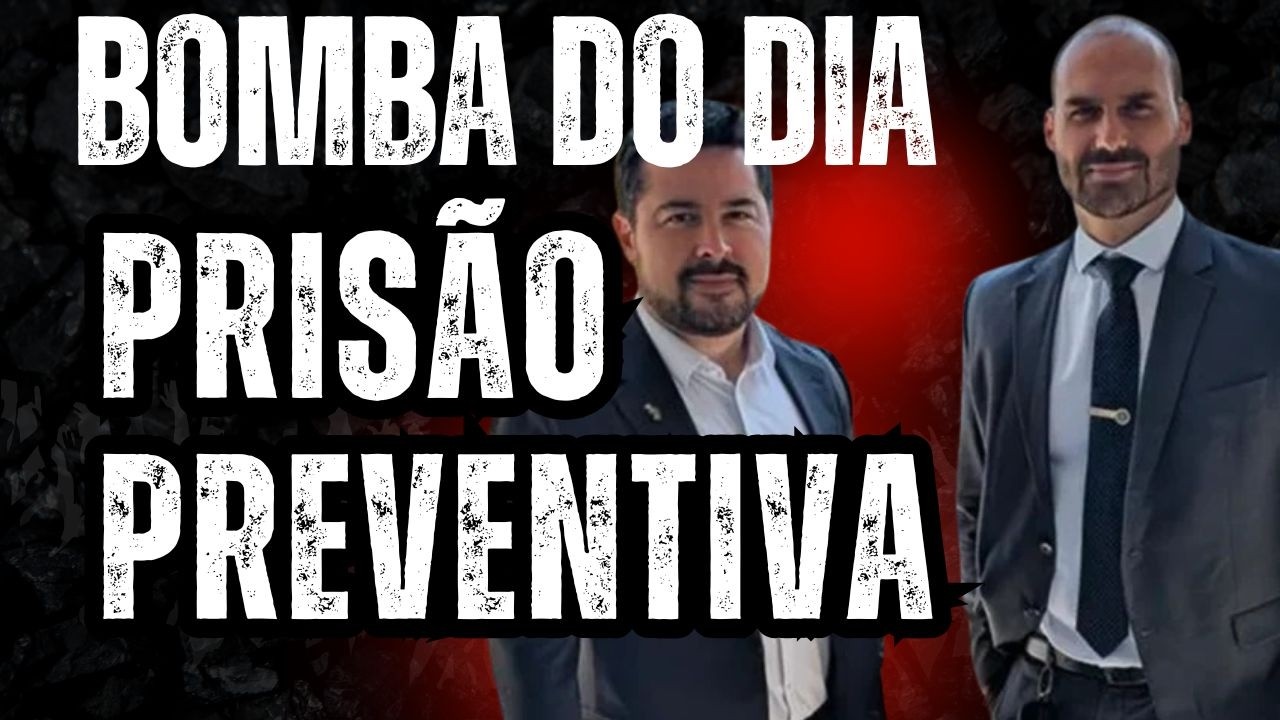 BOMBA DO DIA! CERCO SE FECHOU, PRISÃO PREVENTIVA DE EDUARDO BOLSONARO! (21/2/2026)