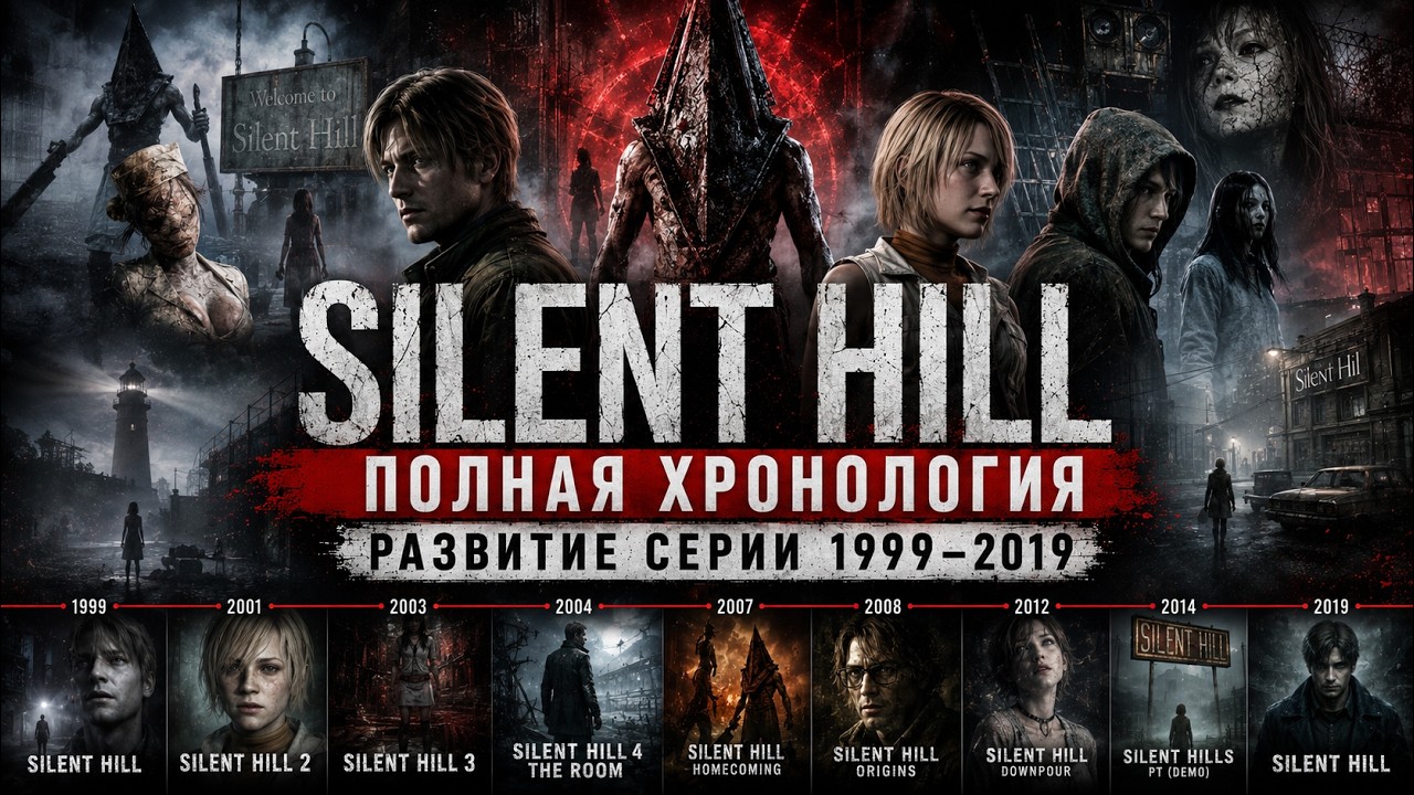 Silent Hill игры | Развитие серии | Полная хронология