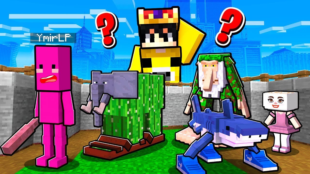 Minecraft'ta BRAİNROTLARA DÖNÜŞEREK Saklambaç!