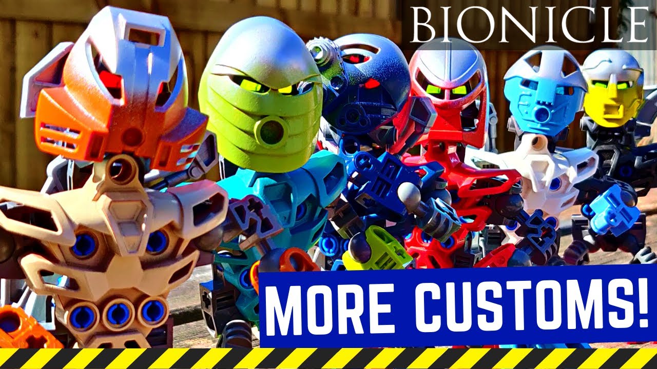More Custom Metru-Matoran! | Bionicle
