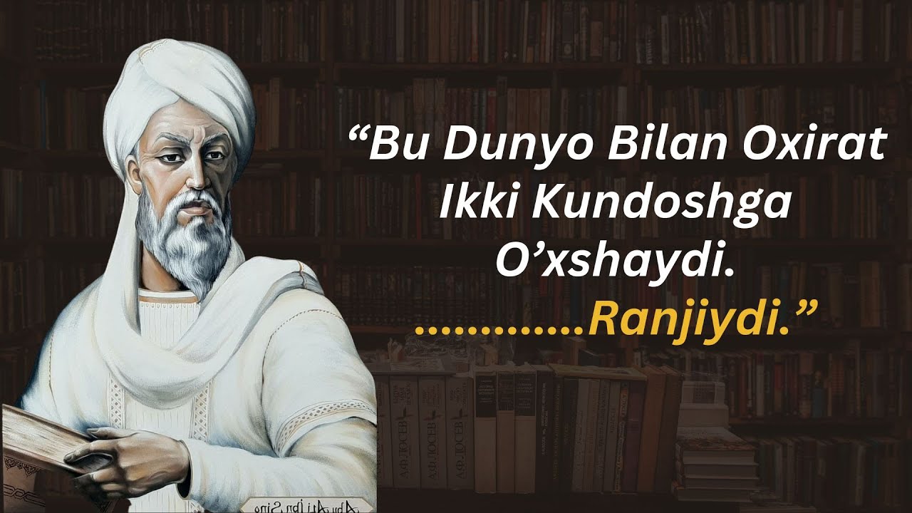 Ibn Sino Hikmatlari va Iqtiboslari | @HayotDarsimiz