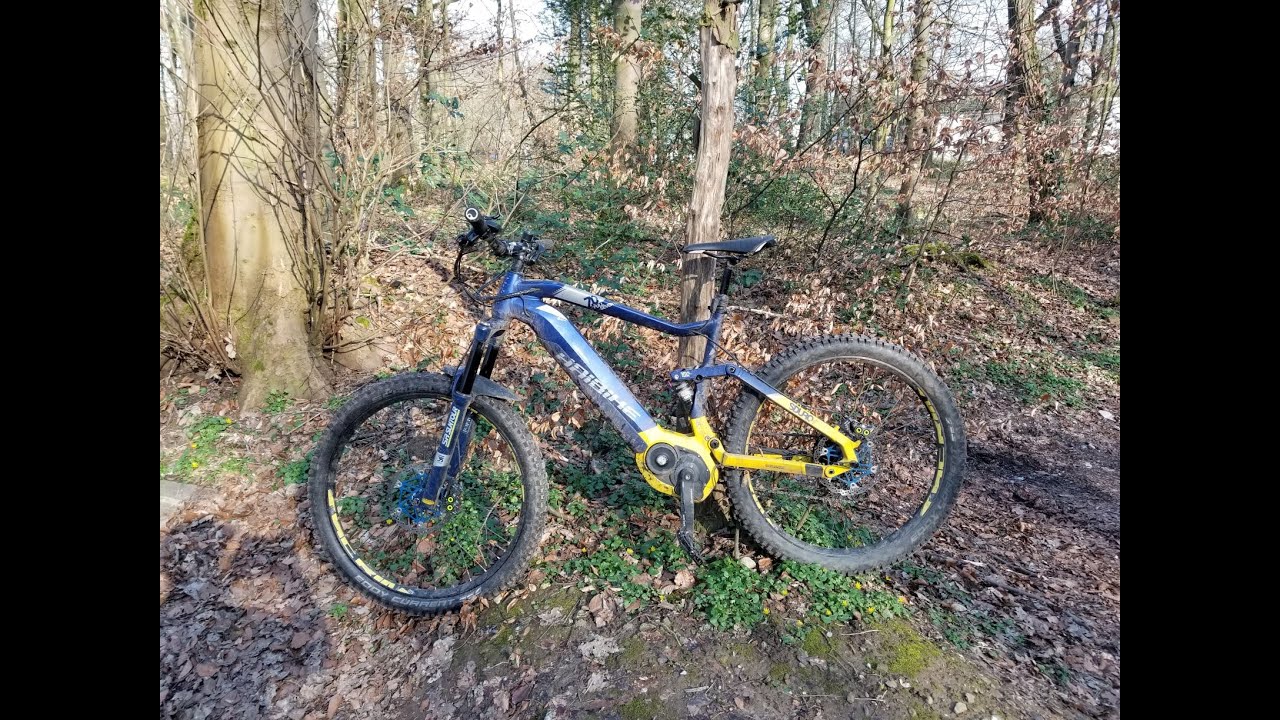 Haibike SDURO Fullseven 7.0LT 2018 | schnelle Hometrail Runde #1 | 03/2020