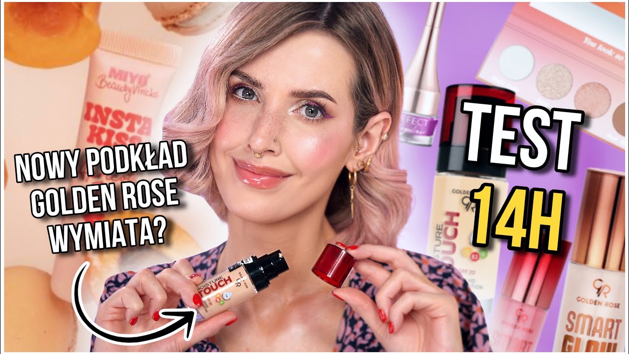 Ten podkład po 14H wygląda BOSKO😯- Sprawdzam nowości Golden Rose, Miyo i Affect