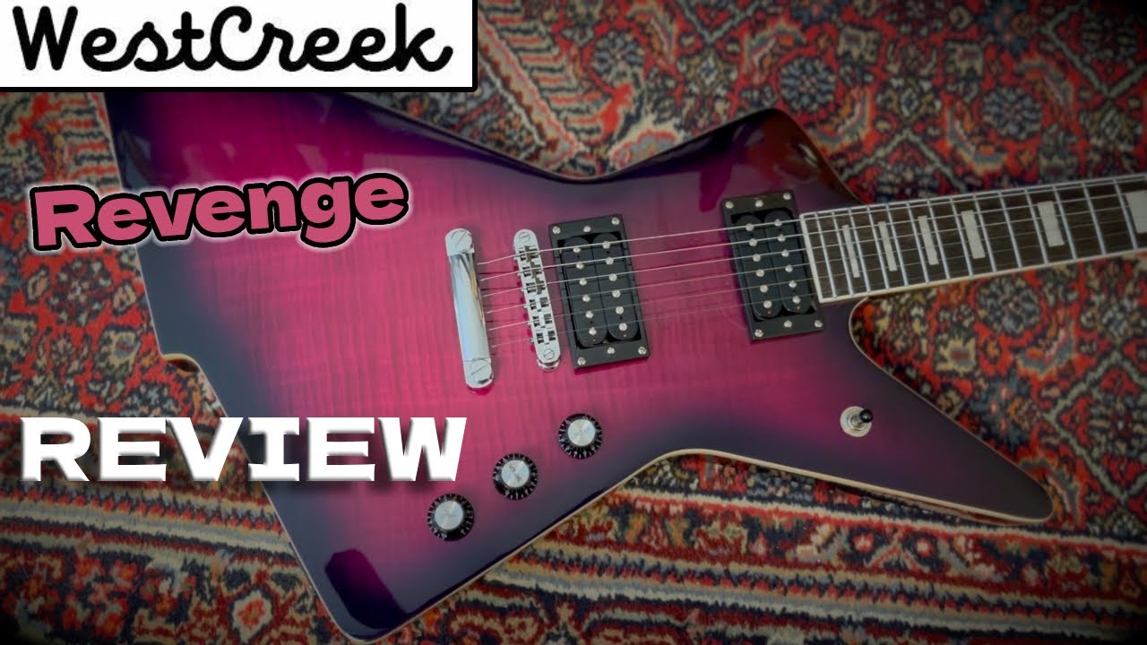 ONLY $240?! || Westcreek Revenge Solid Body Electric Guitar || HONEST Review/Demo