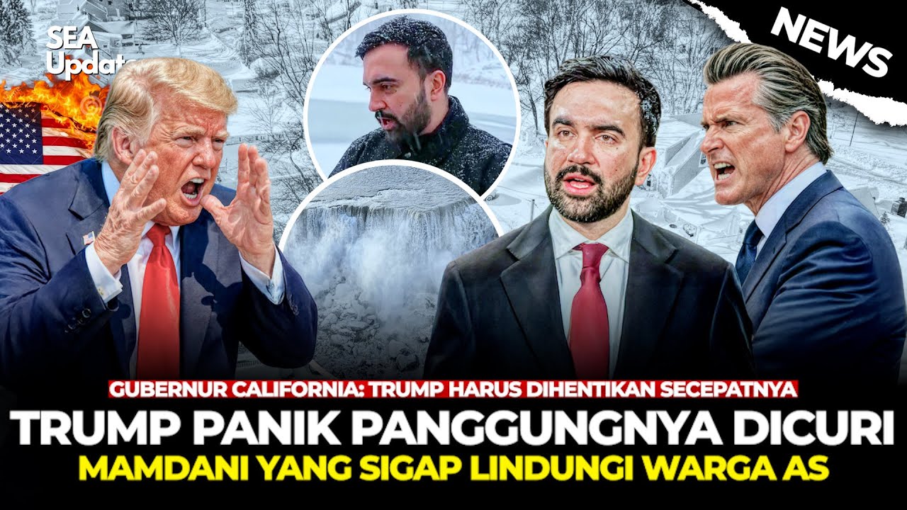 Amerika Hancur Lebur Akibat Trump Terlalu Nafsu Perang Lawan Iran di Tengah Bencana Ekstrem?