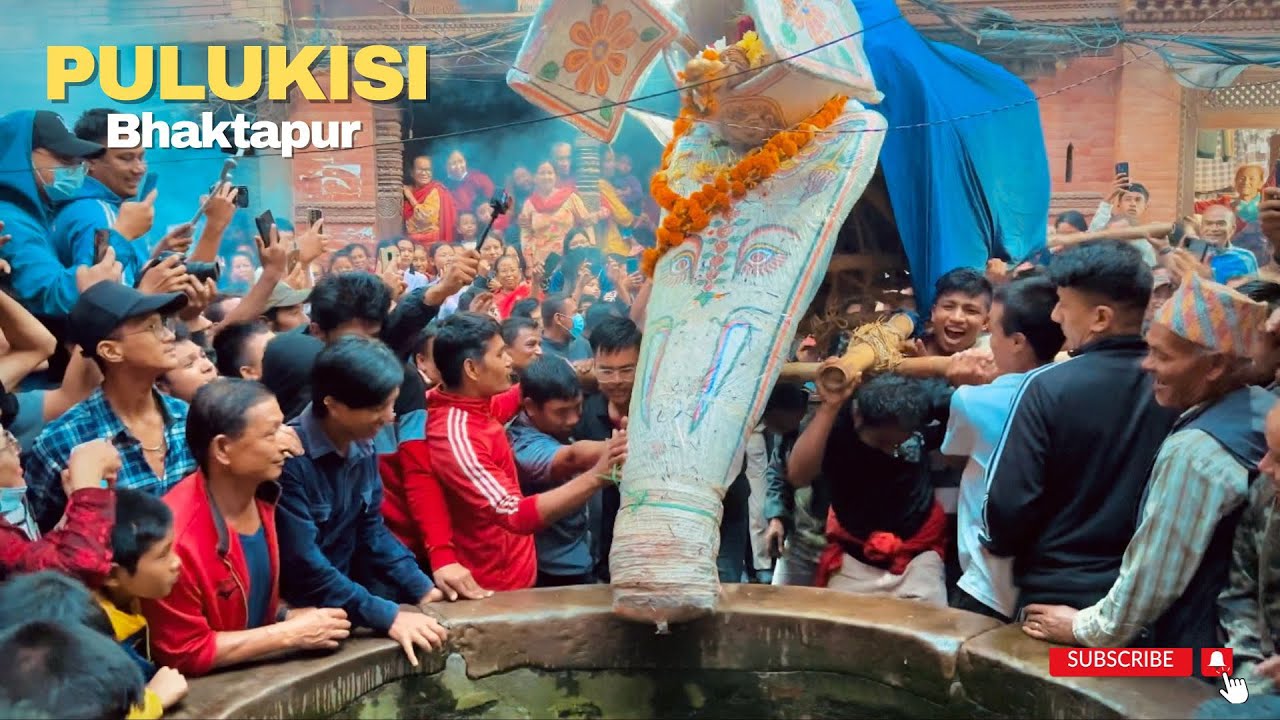 Pulukisi Jatra Bhaktapur 2080 || Indra Jatra 4K || Yatra Nepal 🇳🇵 ||
