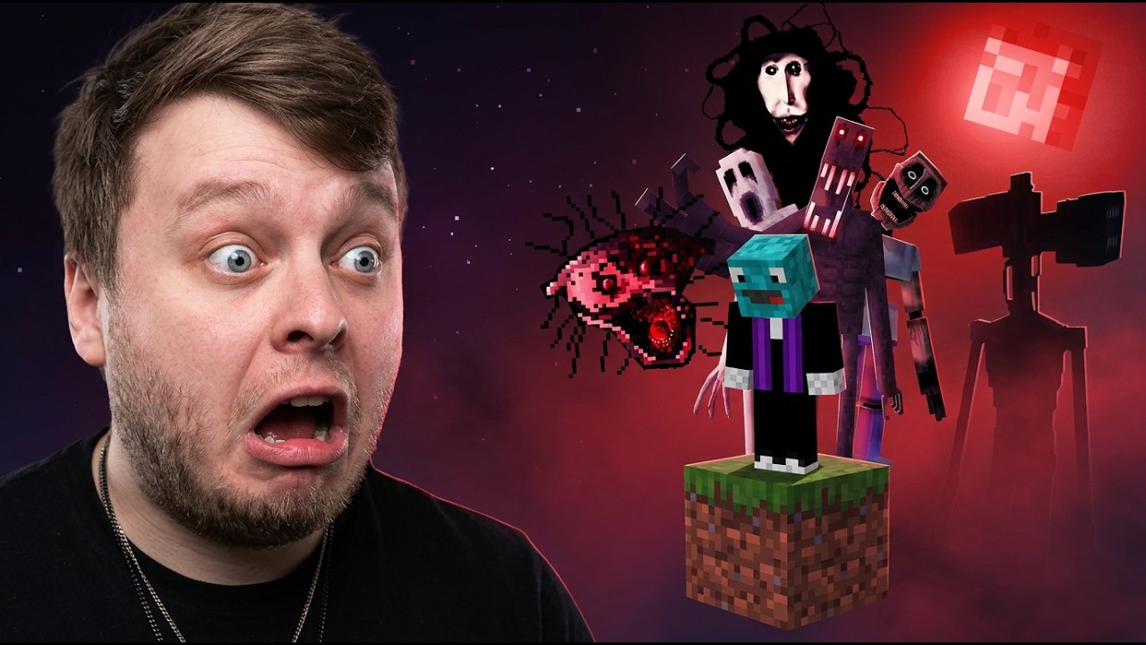 PŘEŽIL JSEM HORROR M&Oacute;DY NA JEDNOM BLOKU! 😱 | Minecraft Horror