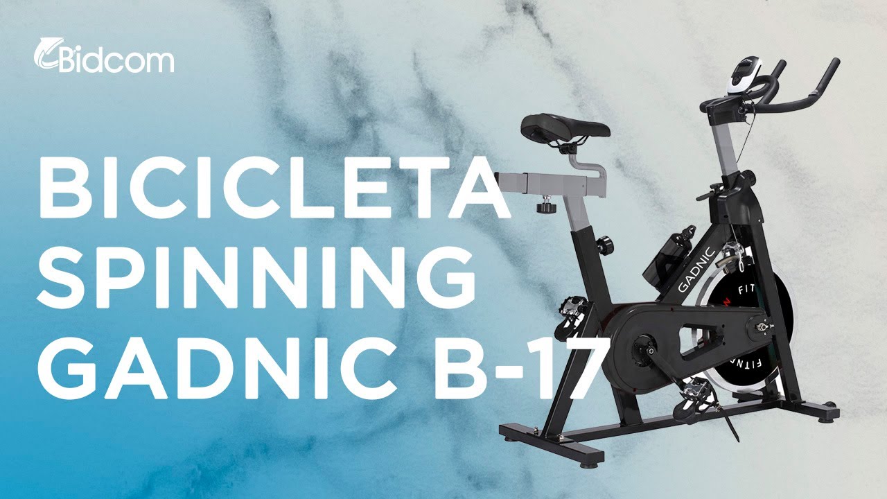 Cómo armar Bicicleta Spinning Gadnic B-17 Disco 18kg  - BIC00017