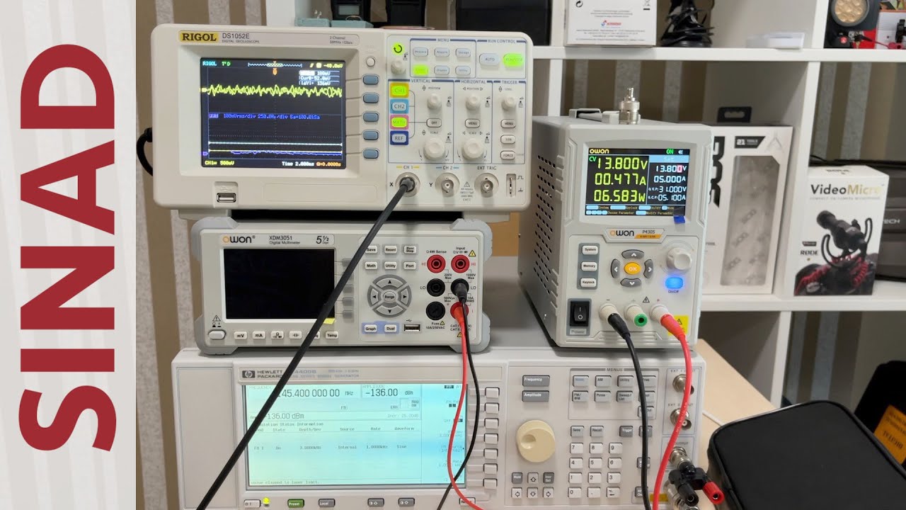 Определение чувствительности и избирательности по SINAD. Сравниваем Alinco DR-735 и Icom ID-5100e
