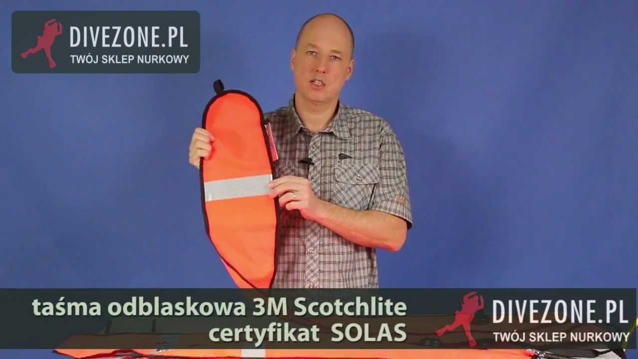 Bojka dekompresyjna xDEEP 140cm - idealna widoczność!