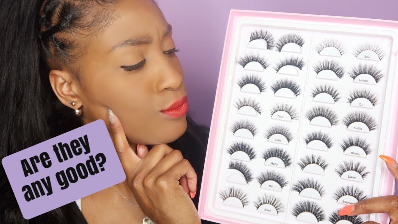 CELESTE LOS ANGELES LASH BOOK TRY ON  PT. 1
