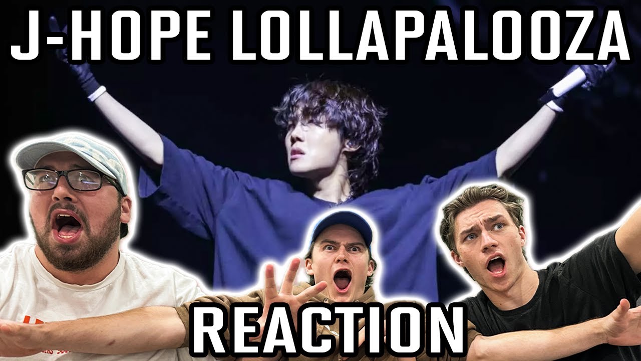 K-POP NEWBIES WATCH BTS J-HOPE LOLLAPALOOZA!