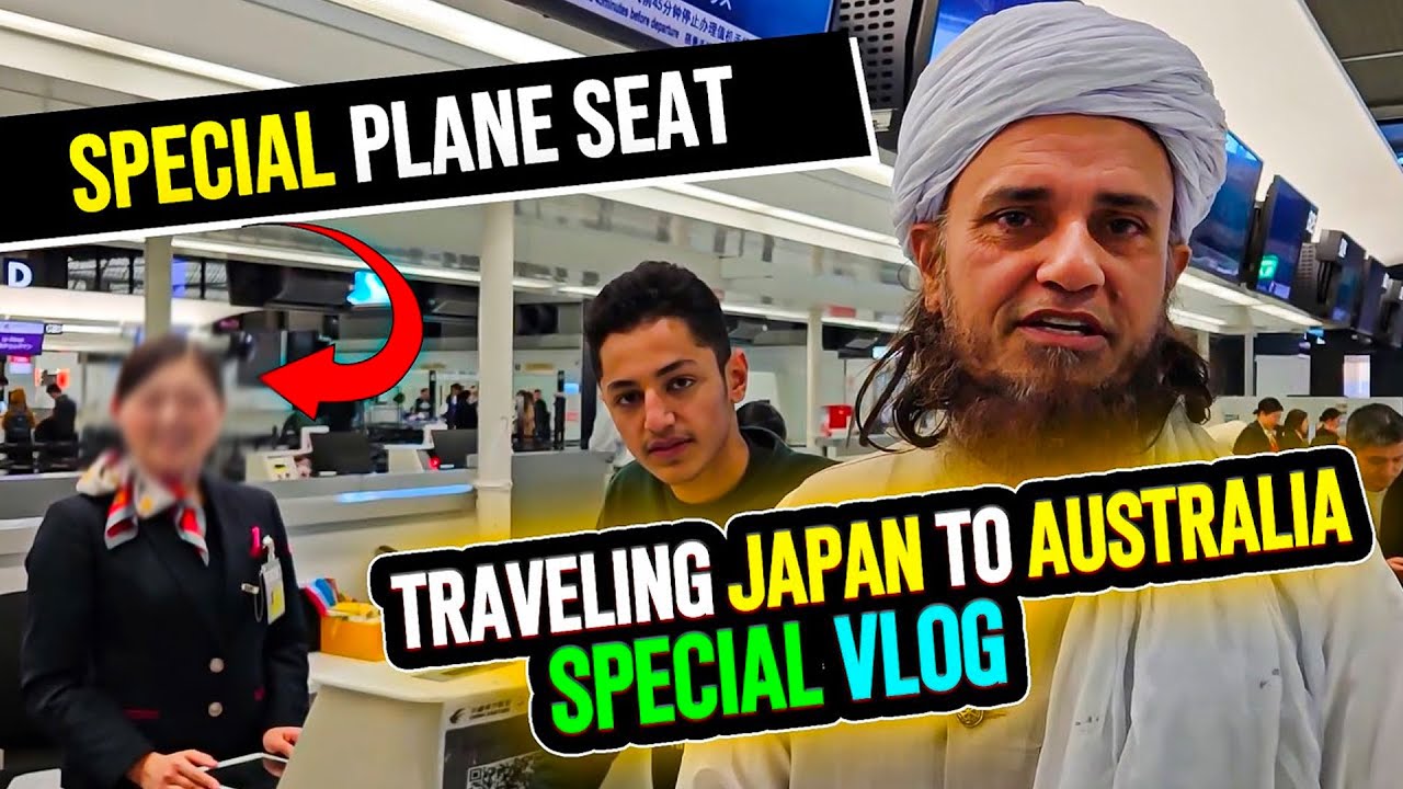 Mufti Tariq Masood Japan To Australia - Special Vlog