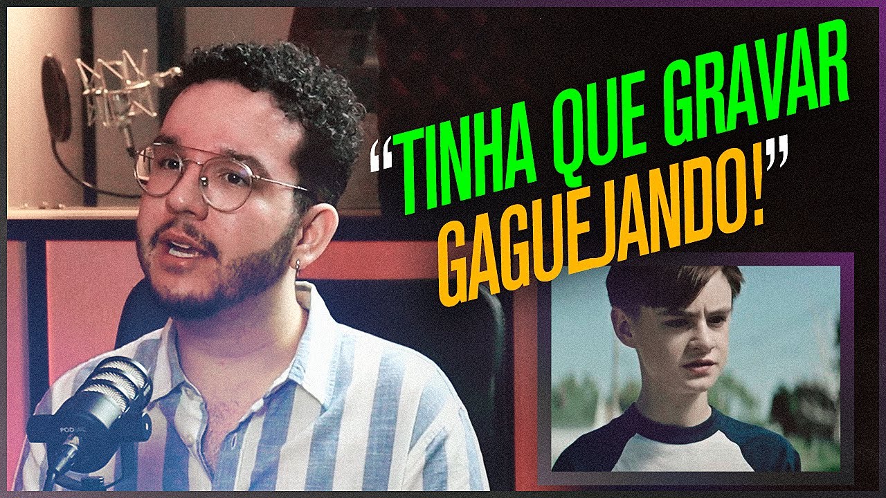 DUBLADOR DO BILL DENBROUGH (IT: A COISA) conta o que foi mais DIFÍCIL em DUBLAR o PERSONAGEM