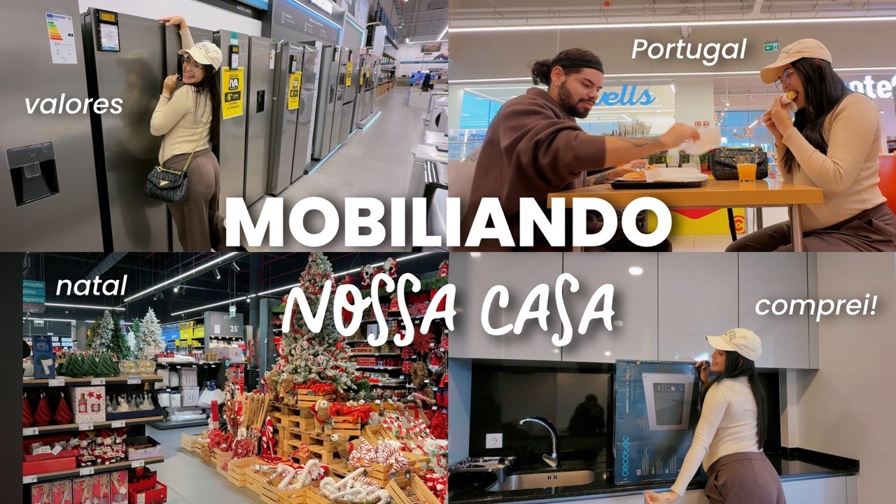 MOBILIANDO NOSSA COZINHA NOVA  🏡 🛒 tour nas lojas + pre&ccedil;os!
