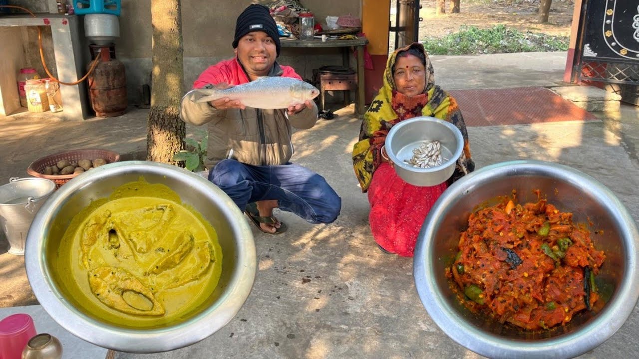 ইলিশ মাছ বাড়িতে আনতেই বউ কি রেসিপি করে খাওয়ালো দেখে নিন |