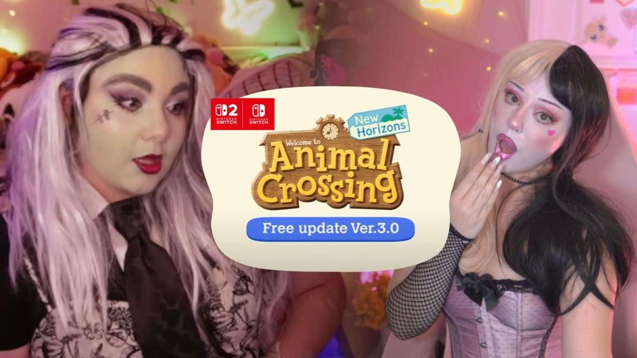 ⚡𖦹 ׂ 𓈒💚NEW ACNH 3.0 UPDATE REACTION w/ @investedcrybaby ‧₊ ᵎᵎ