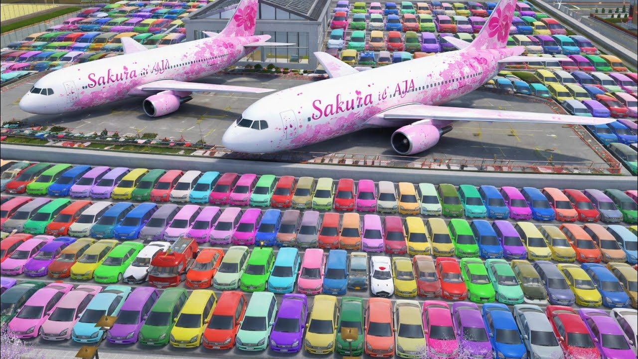 Yuta Gave Rina $2000 to Collect Cars in School Parking | Sakura School Simulator