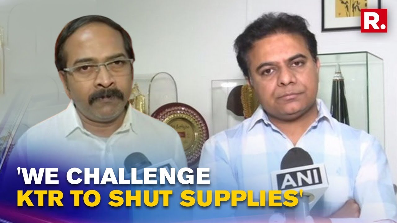 BJP Slams KTR's Statement On Cutting Power, Water Supply To Defence Area, Calls It 'Irresponsible'