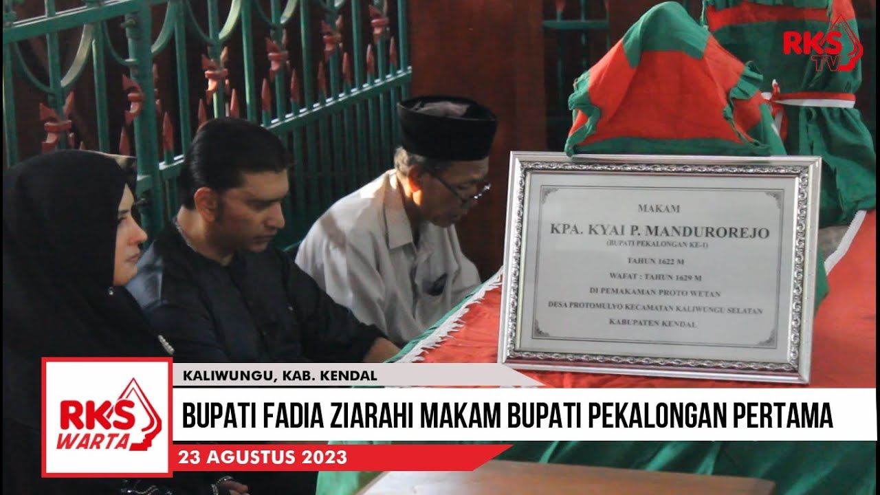 Bupati Fadia Ziarahi Makam Bupati Pekalongan Pertama - RKS TV