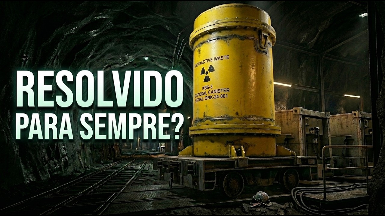 COMO resolver o PROBLEMA DO LIXO NUCLEAR? Onkalo, Finlândia
