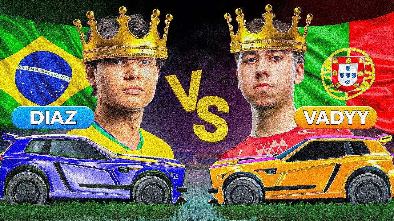 BRASIL vs PORTUGAL: A BATALHA DE DOIS PROD&Iacute;GIOS EM BUSCA DO TRONO DO ROCKET LEAGUE...