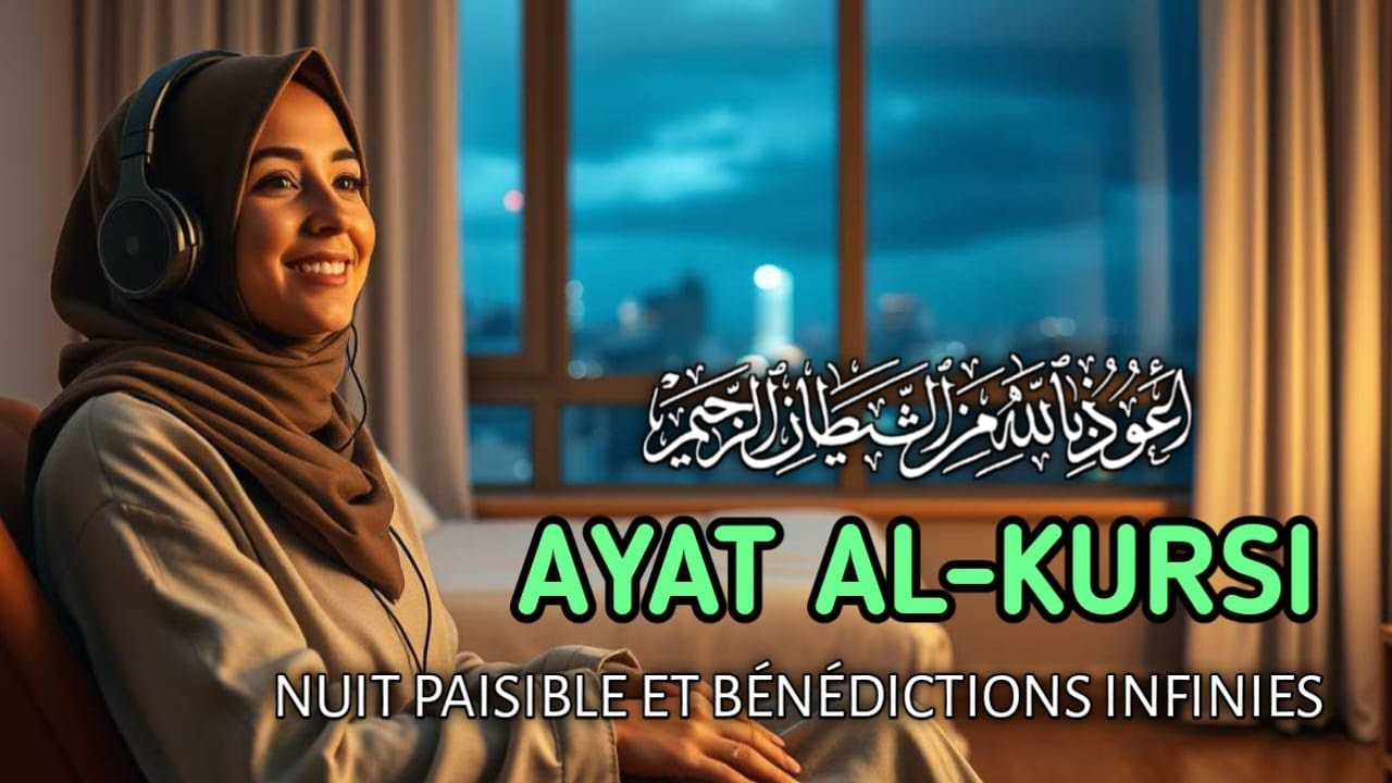 Voix Douce Ayat Kursi ⭐ Sérénité Profonde et Défense Spirituelle