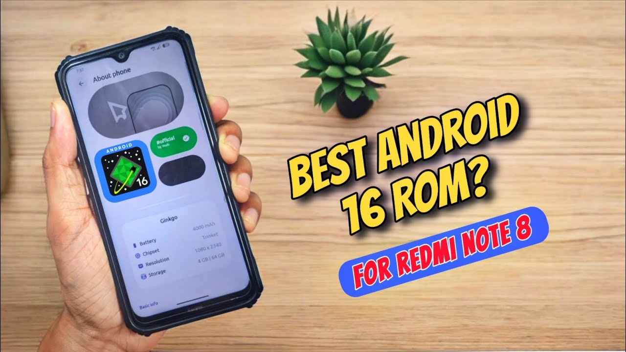 🚀 Android 16 Custom ROM for Redmi Note 8 | RisingOS Official Build Review | RandomRepairs