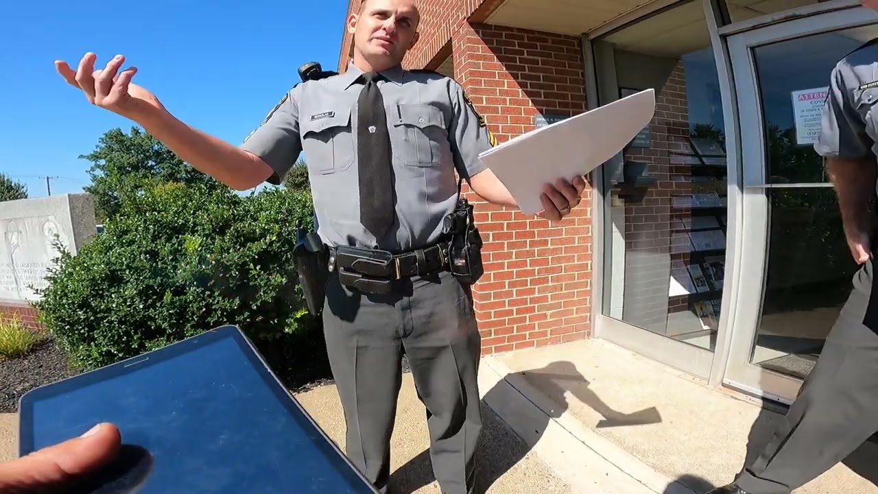 PA State Police:Do not allow recording on public Lobby , no complaints form to the public.