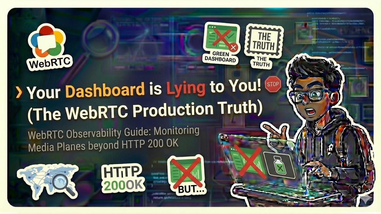 Observation Gap | Why Your First WebRTC App Will Fail in Production
