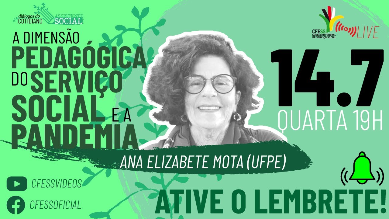 Série CFESS: Diálogos do cotidiano profissional, com Bete Mota (UFPE)