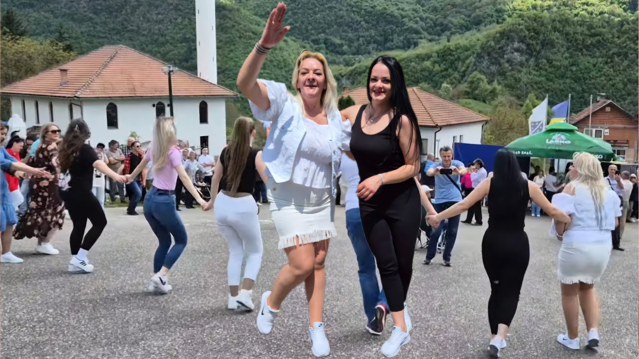 🔴 Kraljica Fazila s ćerkom kolo vodi - Žepa 1. maj - Amko Bend - Bosanski teferič