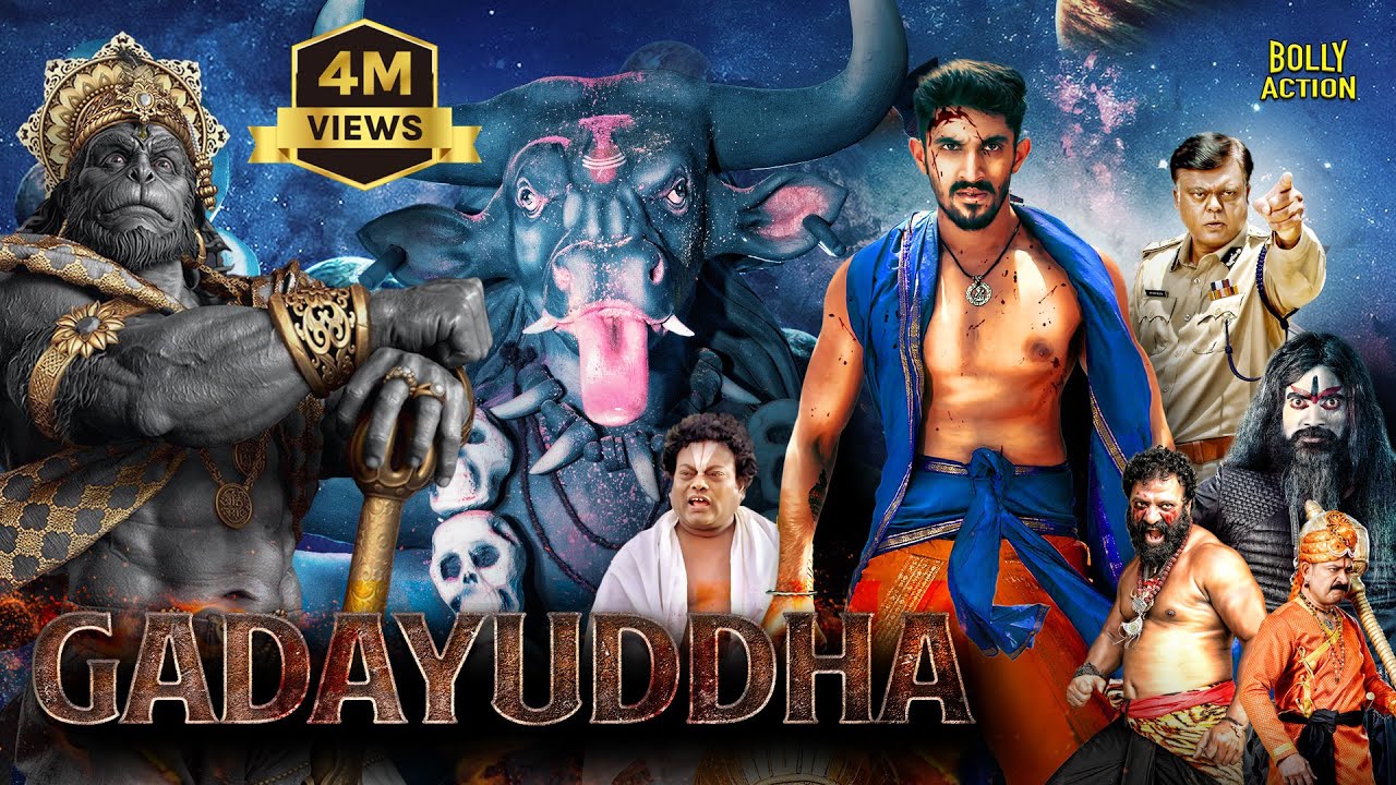 Gadayuddha Movie | Hindi Dubbed Movie 2025 | Sumit, Sadhu Kokila, Aishwarya | Hindi Movie
