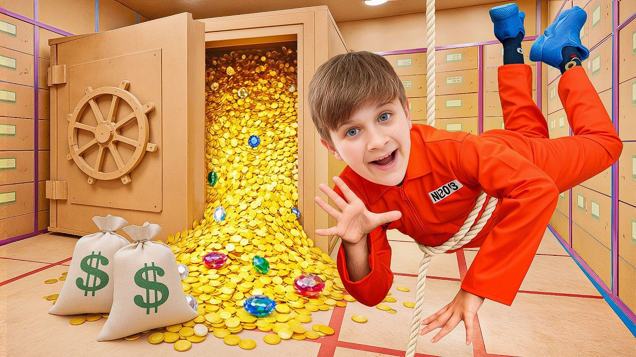 تحدي الحصالة العجيب ومجموعة مغامرات الكرتون الممتعة! 🏥📦