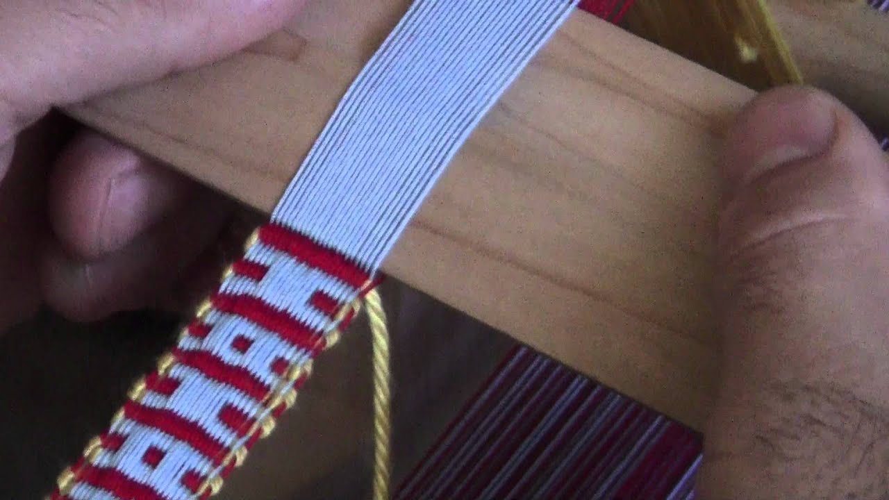 INKLE LOOM PICK UP WEAVING