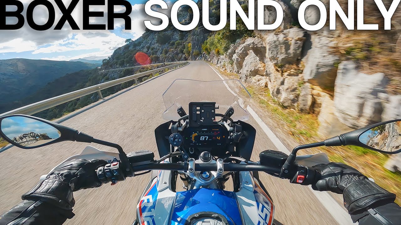 The calming BMW R 1250 GS sound - Boxer Farts [RAW Onboard]